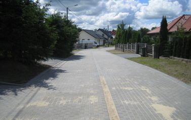 Przebudowa ulicy Kresowej ciąg pieszo-jezdny - zrealizowany