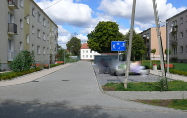 Przebudowa ulicy wewnętrznej ul. Gańska w Pasłeku - po realizacaji (5)