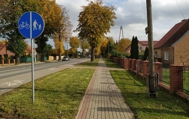 ścieżka rowerowa ulica Sprzymierzonych