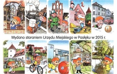 Moja pierwsza historia Pasłęka - książeczka dla dzieci