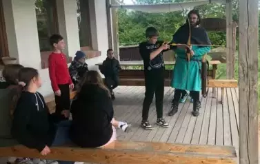 Wyjazd edukacyjny do Kaczego Bagna uczni&oacute;w z SP nr 1 w Pasłęku_3