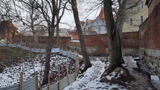 Rewitalizacja miasta - Remont murów obronnych w Pasłęku etap II (2)