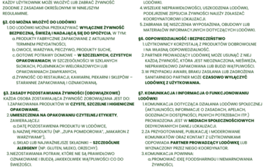 Regulamin - lod&oacute;wka społeczna