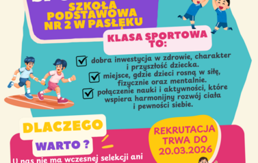 Plakat Klasa sportowa 
