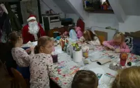 MIKOŁAJ W SEKCJI PLASTYCZNEJ 2024 10