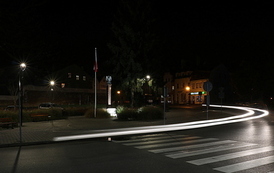 Pasłęk pomnik upamiętniający 100-lecie Odzyskania przez Polskę Niepodległości