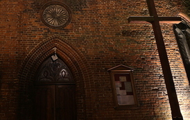 kości&oacute;ł p.w. Św. Bartłomieja - wejście gł&oacute;wne