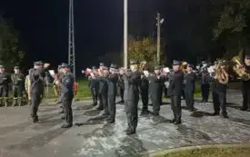 Oficjalne otwarcie remizy Ochotniczej Straży Pożarnej w Aniołowie_9