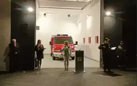 Oficjalne otwarcie remizy Ochotniczej Straży Pożarnej w Aniołowie_1