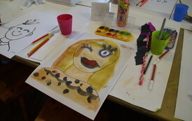 Wakacyjne zajęcia plastyczne 08.2022 11