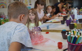 Wakacyjne zajęcia plastyczne 08.2022 12