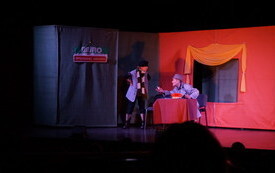 25.10.22 Spektakl teatralny pt. &bdquo;Zielona afera, czyli ostatnie śledztwo inspektora Zgrozy&rdquo; 11