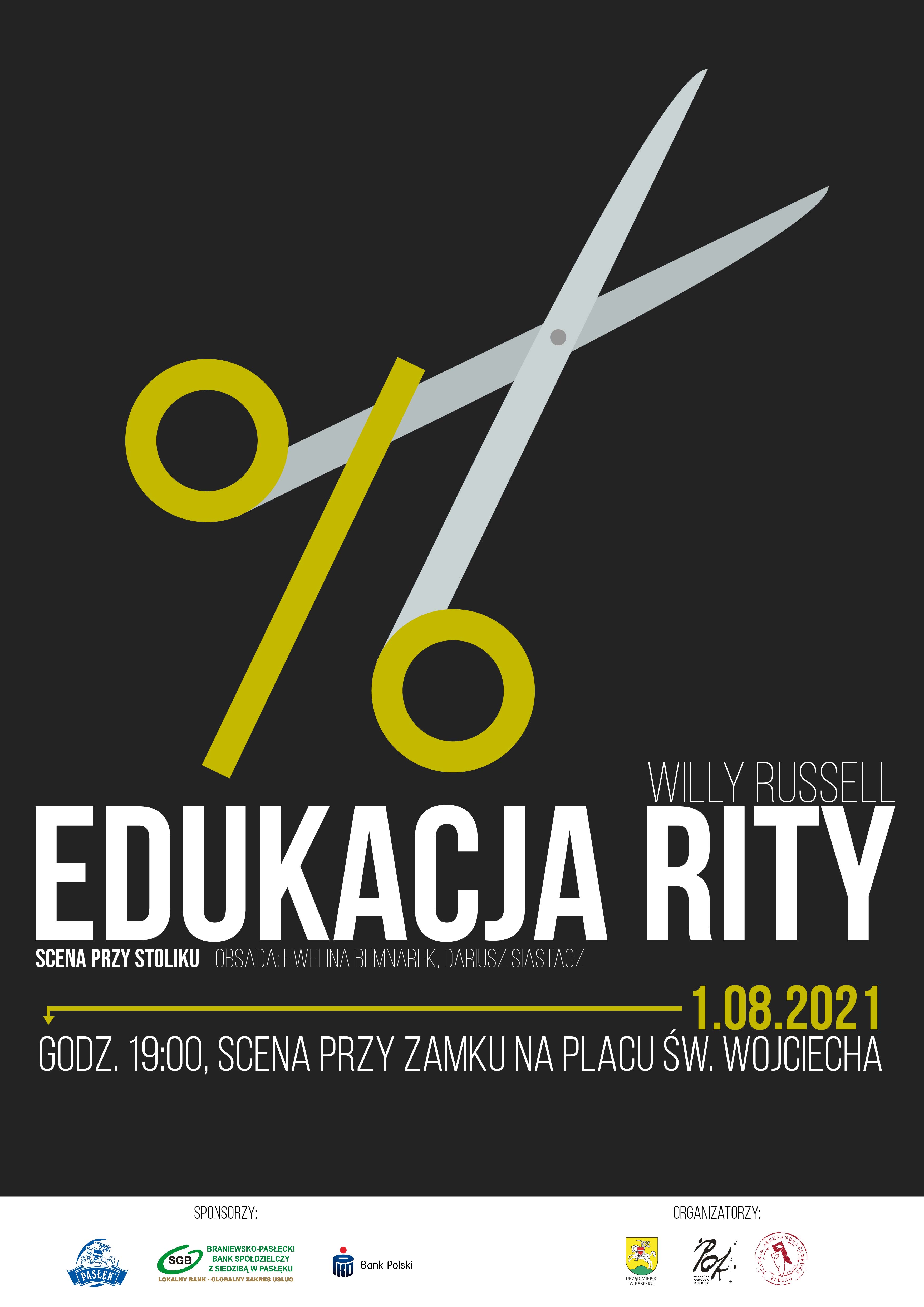 Edukacja Rity - plakat Edukacja Rity - plakat