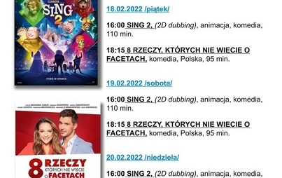 Zdjęcie do KINO ZAMKOWE ZAPRASZA