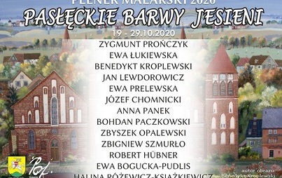 Zdjęcie do "PASŁĘCKIE BARWY JESIENI" - PLENER MALARSKI
