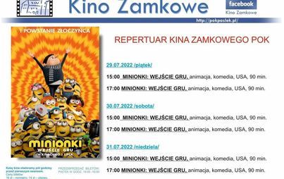 Zdjęcie do KINO ZAMKOWE ZAPRASZA