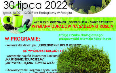 Zdjęcie do VIII PASŁĘCKI FESTYN EKOLOGICZNY 2022, akcja &bdquo;Czyste, Zielone Miasta&rdquo;
