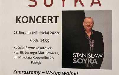 Zdjęcie do Koncert Stanisława Soyki w Pasłęku