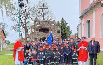 Zdjęcie do Dzień Strażaka w Zielonce Pasłęckiej...