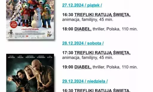 Zdjęcie do KINO ZAMKOWE ZAPRASZA
