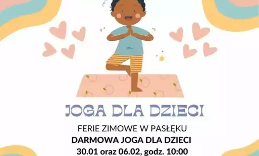 Zdjęcie do Ferie - Joga dla dzieci