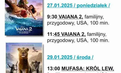 Zdjęcie do KINO ZAMKOWE ZAPRASZA