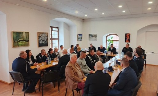Zdjęcie do XIII Zjazd Oddziału Miejsko-Gminnego Związku Ochotniczych Straży Pożarnych Rzeczypospolitej Polskiej w Pasłęku