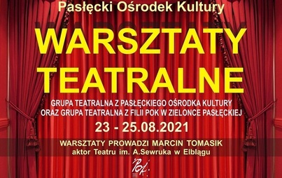 Zdjęcie do WARSZTATY TEATRALNE