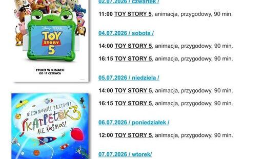 Zdjęcie do Wakacyjne seanse w Kinie Zamkowym