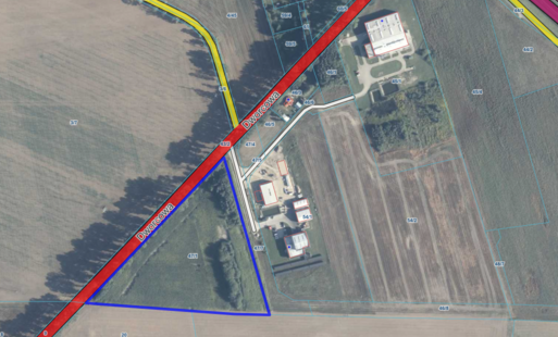 Zdjęcie do Burmistrz Pasłęka ogłasza drugi przetarg ustny nieograniczony na sprzedaż działki nr 47/1 położonej w Pasłęku przy ul. Dworcowej
