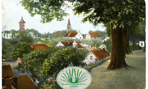 Pocztówka pasłęcka - promenada