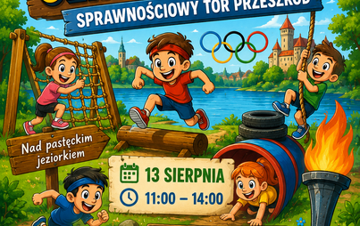 Zdjęcie do Zostań Olimpijczykiem &ndash; sprawnościowy tor przeszk&oacute;d nad jeziorkiem