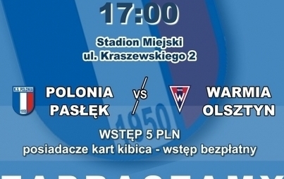 Zdjęcie do MECZ PIŁKI NOŻNEJ POLONIA-WARMIA