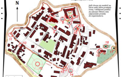 Zdjęcie do Pasłęk na Trasie Turystyczno-Rekreacyjnej Imprezy na Orientację w 2024 roku!