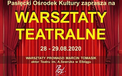 Zdjęcie do WARSZTATY TEATRALNE