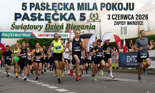 Zdjęcie do 5 Pasłęcka Mila Pokoju - Światowy Dzień Biegania