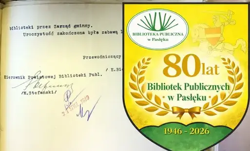 Zdjęcie do Pasłęckie biblioteki - to już 80 lat&hellip; Cz. 1. Początek