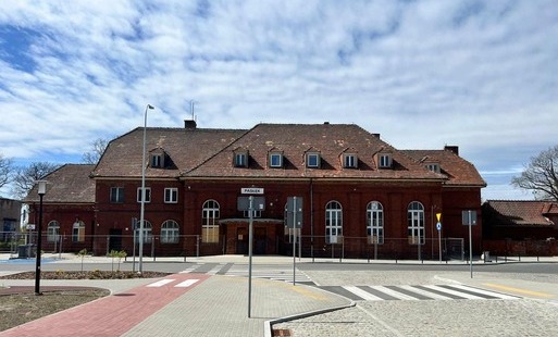 Zdjęcie do Ogłoszenie przetargu na przebudowę dworca PKP w Pasłęku
