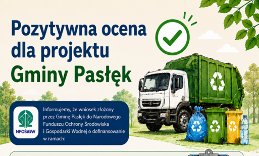 Zdjęcie do Pozytywna ocena dla projektu Gminy Pasłęk 