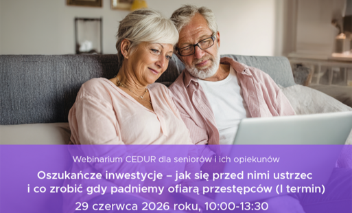 Zdjęcie do Webinarium dla senior&oacute;w i ich opiekun&oacute;w