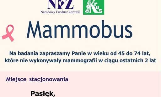 Zdjęcie do Mammobus w Pasłęku