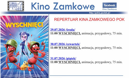 Zdjęcie do Kino Zamkowe zaprasza...