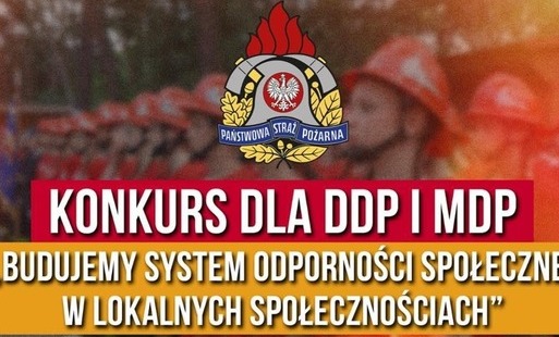 Zdjęcie do Młodzieżowe Drużyny Pożarnicze z OSP w Drulitach oraz Mdp Stegny laureatami konkursu &bdquo;Budujemy SYSTEM ODPORNOŚCI SPOŁECZNEJ