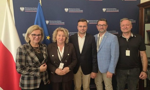 Zdjęcie do Rozmowy w Ministerstwie Kultury o ważnych inwestycjach w Pasłęku
