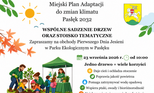 Zdjęcie do Przypominamy &ndash; już 23 września spotykamy się w Parku Ekologicznym w Pasłęku! 