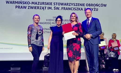 Zdjęcie do &bdquo;Psi Raj&rdquo; wśr&oacute;d laureat&oacute;w nagrody &bdquo;Cztery Łapy&rdquo;