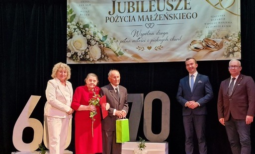 Zdjęcie do Jubileusze długoletniego pożycia małżeńskiego