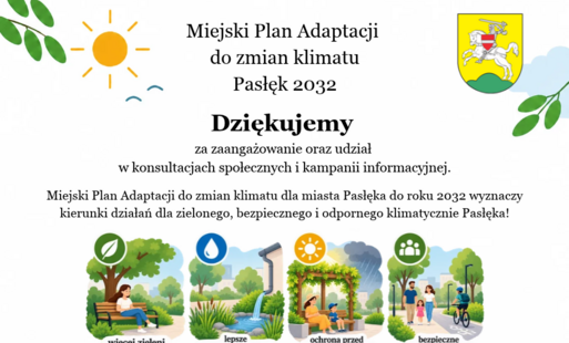Zdjęcie do Razem dla zielonego i odpornego na zmiany klimatu Pasłęka! 