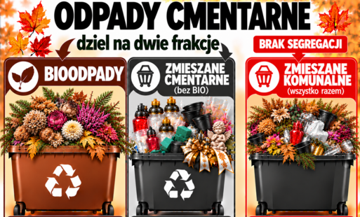Zdjęcie do Apel do mieszkańc&oacute;w &ndash; segregujmy bioodpady na cmentarzach!