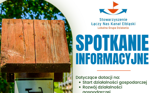 Zdjęcie do Spotkanie informacyjne LGD Kanału Elbląskiego